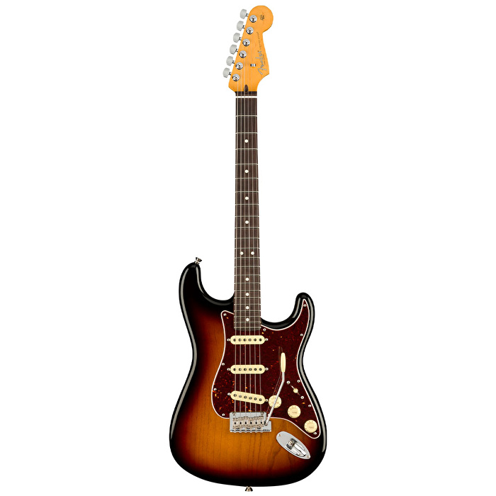 Fender American Professional II Stratocaster Gülağacı Klavye 3-Color Sunburst Elektro Gitar