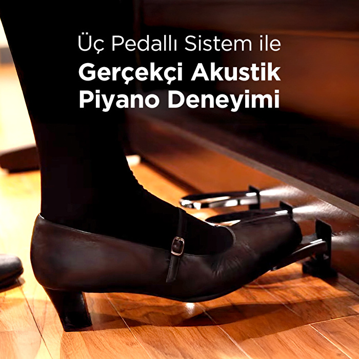 KAWAI KDP120W Beyaz Dijital Duvar Piyanosu  (Tabure & Kulaklık Hediyeli)