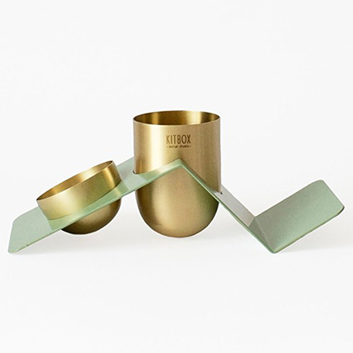 KITBOX Blank Kalemlik - Mojito Pirinç Mint