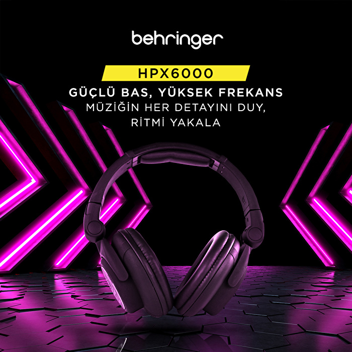 BEHRINGER HPX6000 DJ Kulaklığı