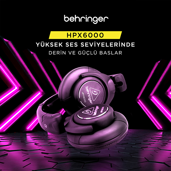BEHRINGER HPX6000 DJ Kulaklığı