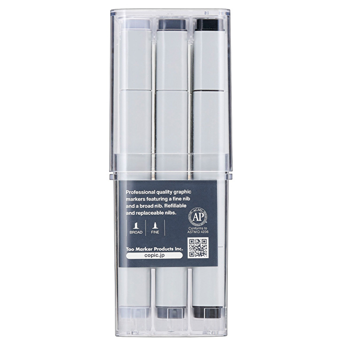 COPIC 12'li Set Cool Grey Tones