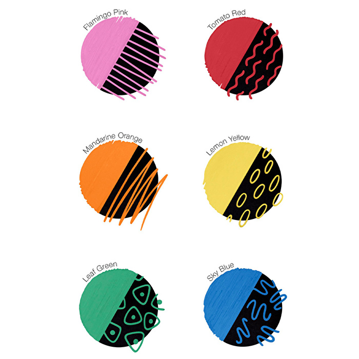 COPIC Acrea 6lı Set - Vivid