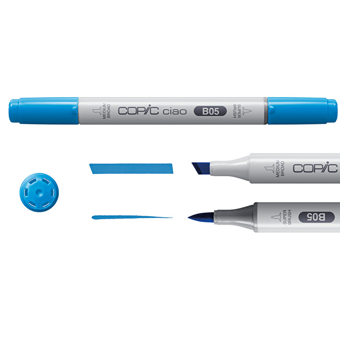 COPIC Ciao 5+1 Set - Brights