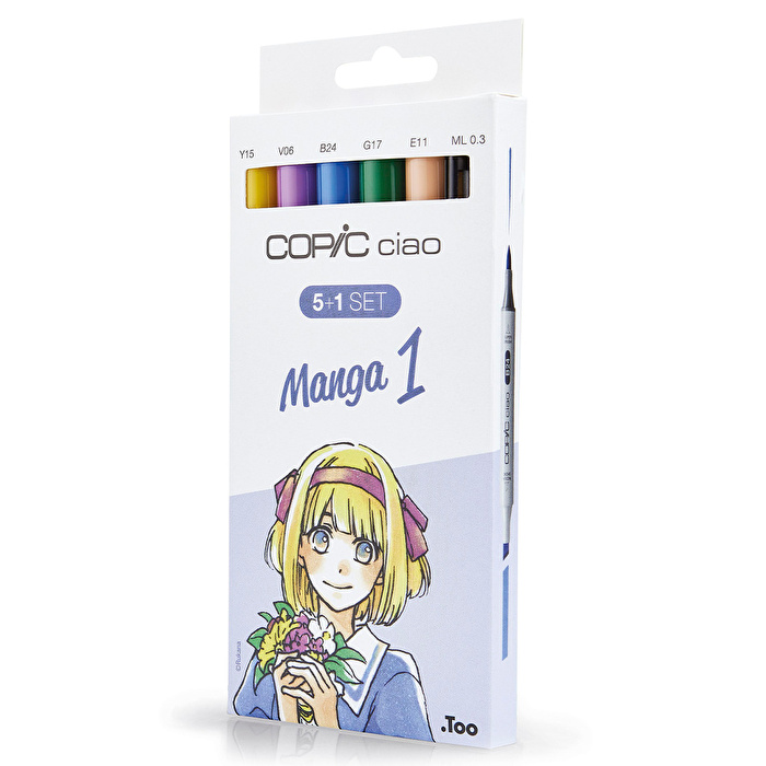 COPIC Ciao 5+1 Set - Manga 1