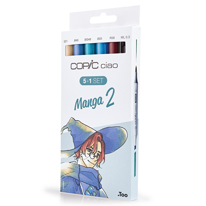 COPIC Ciao 5+1 Set - Manga 2