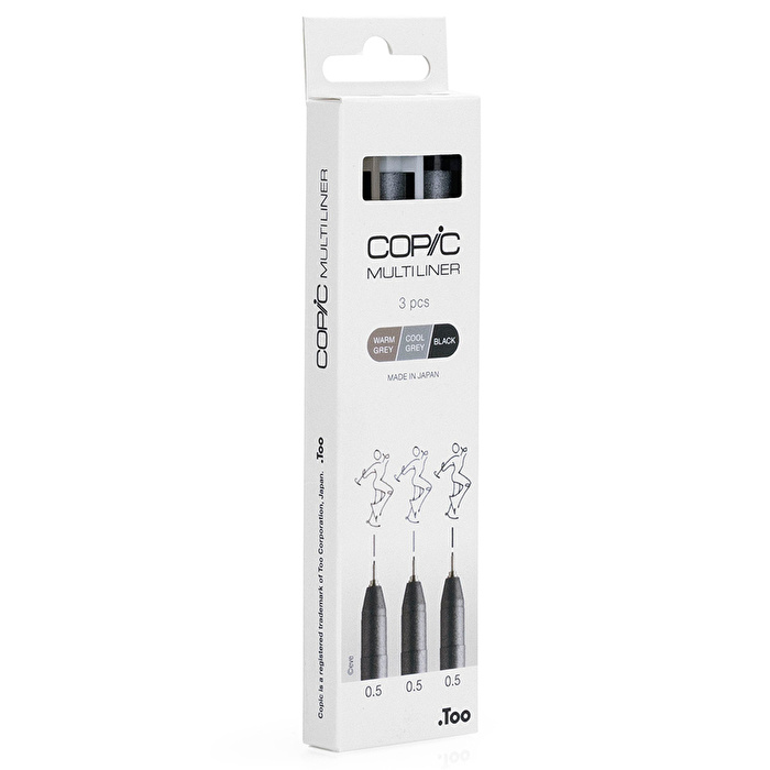 COPIC Multiliner Classic Color 3lü Set