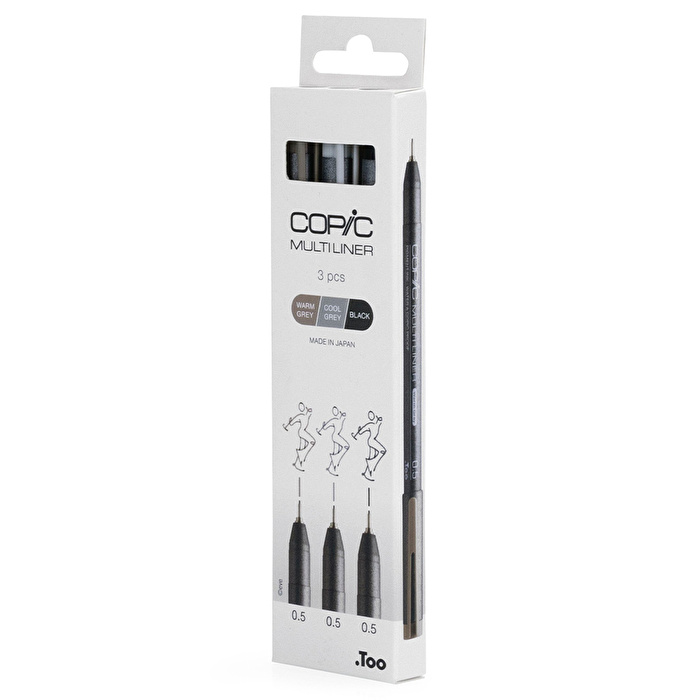 COPIC Multiliner Classic Color 3lü Set