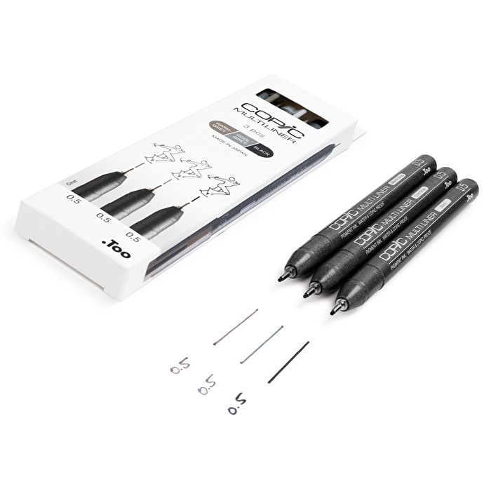 COPIC Multiliner Classic Color 3lü Set