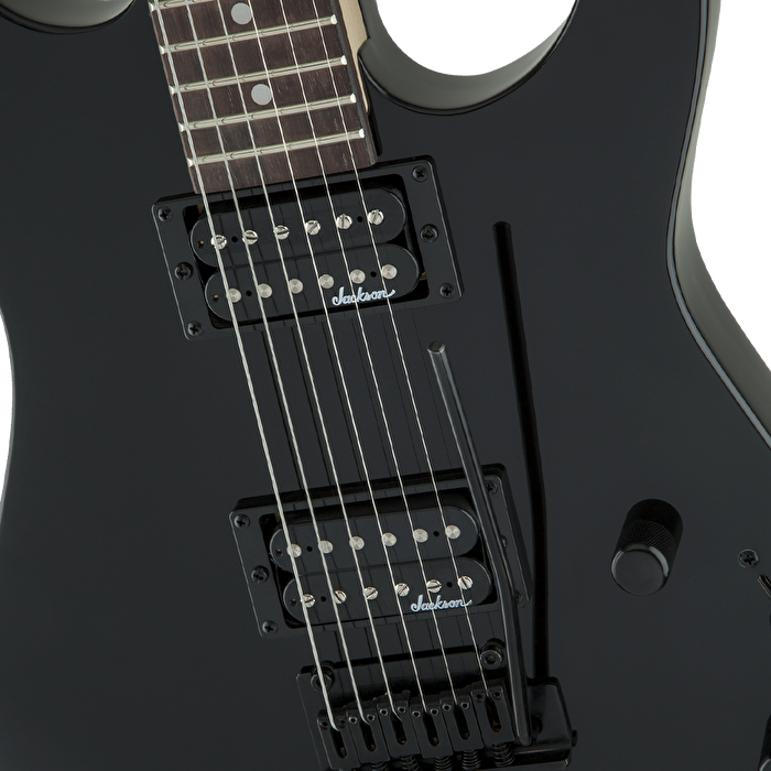 Jackson JS11 Dinky 2-Point Tremolo Amaranth Klavye Gloss Black Elektro Gitar