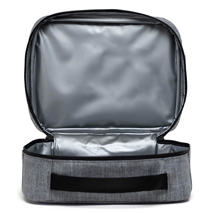 HERSCHEL Pop Quiz Lunch Box Raven Crosshatch Çanta
