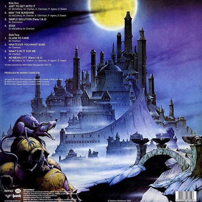 Nazareth - No Mean City (Remastered - Green Vinyl)