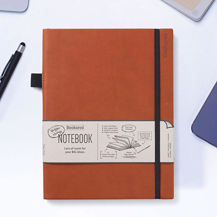 IF Bookaroo Günlük Defter - Kahve Rengi