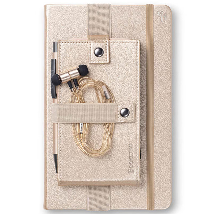 IF Bookaroo Defter Üstü Telefon Kılıfı - Altın Rengi