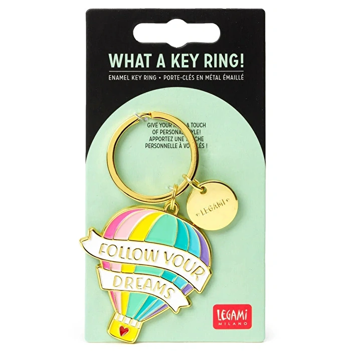 LEGAMI Emaye Air Balloon Anahtarlık