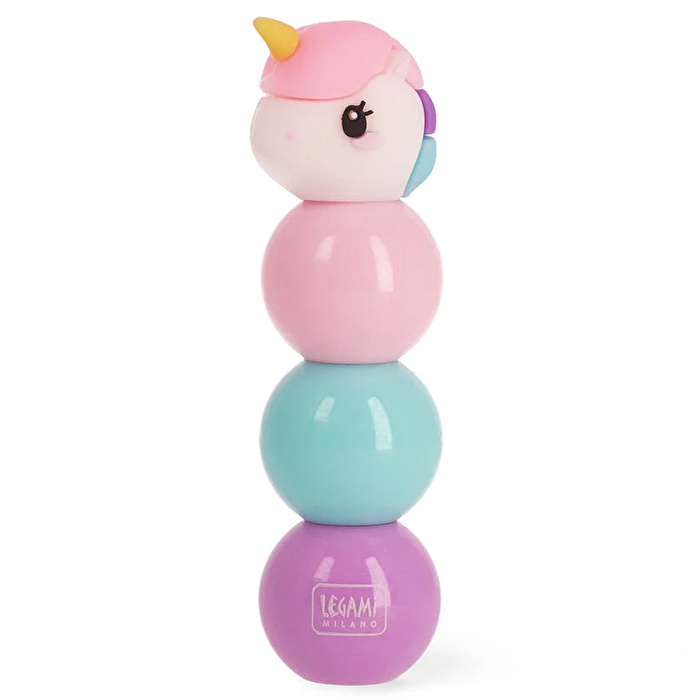 LEGAMI Fosforlu Kalem 3'ü Bir Arada - Unicorn