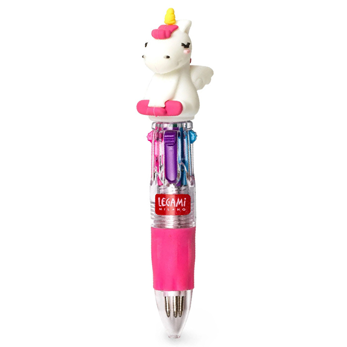 LEGAMI Mini Magic Gökkuşağı 4 Renkli Kalem - Unicorn