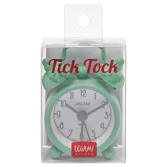 LEGAMI Alarmlı Saat Mini Vintage Yeşil
