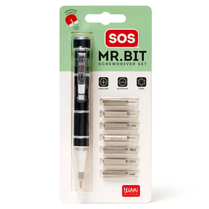 LEGAMI Tornavida Seti Siyah 4 Pcs
