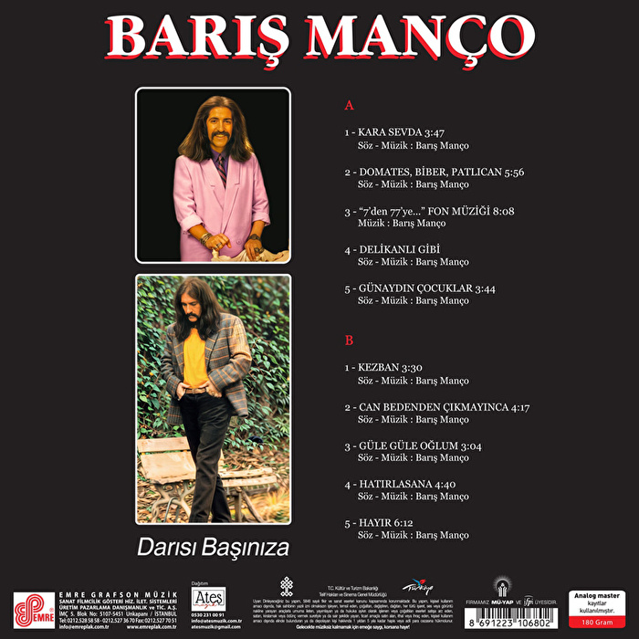 Barış Manço - Darısı Başınıza