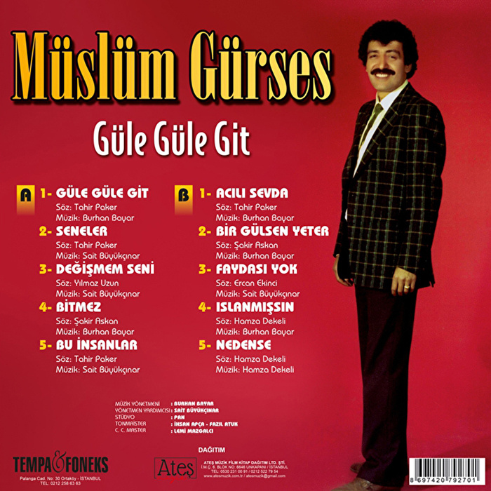 Müslüm Gürses - Güle Güle Git