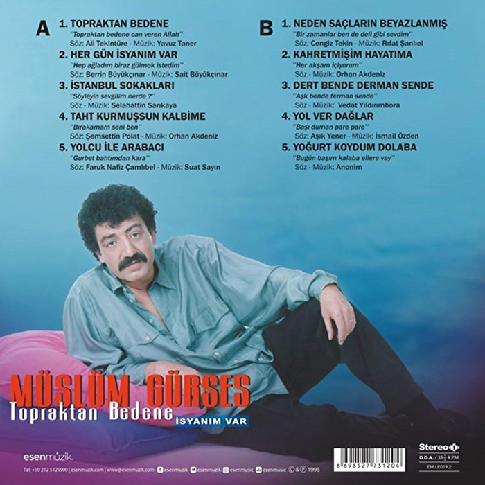 Müslüm Gürses - Topraktan Bedene