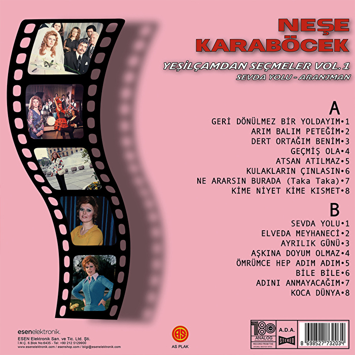 Neşe Karaböcek - Yeşilçam'dan Seçmeler Vol.1 / Sevda Yolu