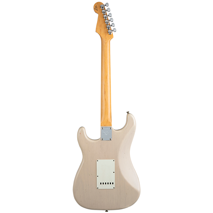 Fender Custom Shop Masterbuilt Greg Fessler 1960 Stratocaster Journeyman Relic Dirty White Blonde Elektro Gitar