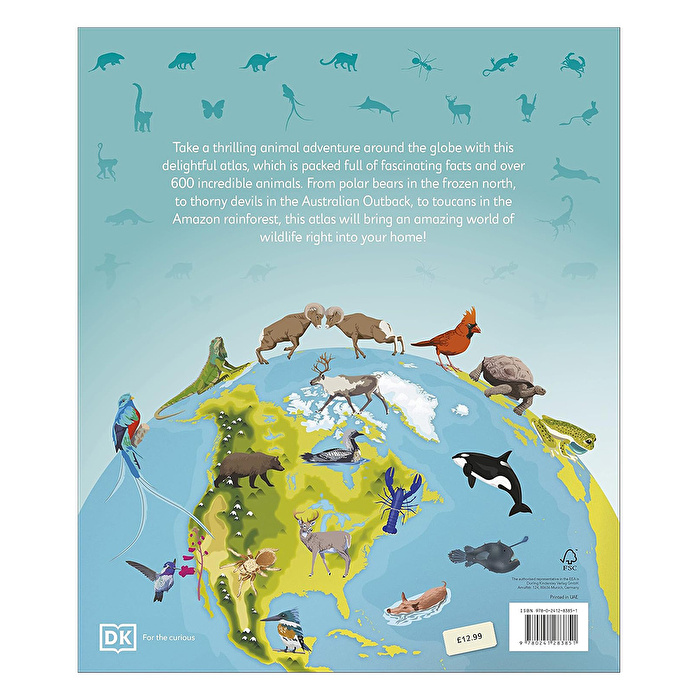 DK - Childrens Illustrated Animal Atlas