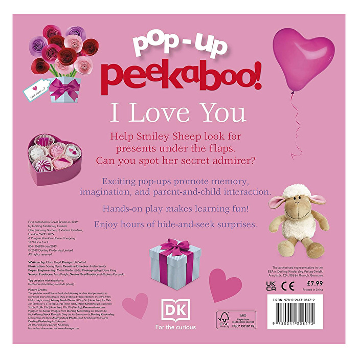 DK - Pop-Up Peekaboo! I Love You