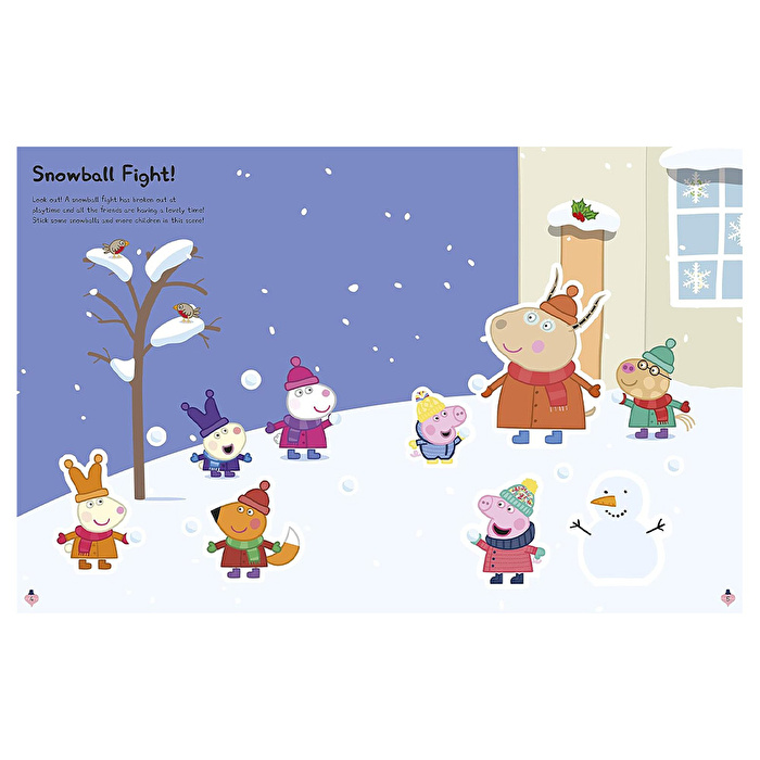 Peppa Pig: Ho Ho Ho! Christmas Sticker Book