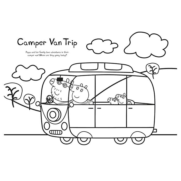 Peppas Bumper Colouring Book