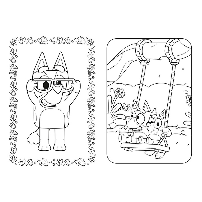 Bluey: Fun And Games: A Colouring Book