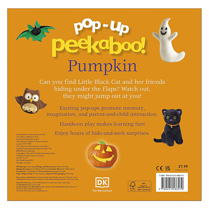 DK - Pop-Up Peekaboo! Pumpkin