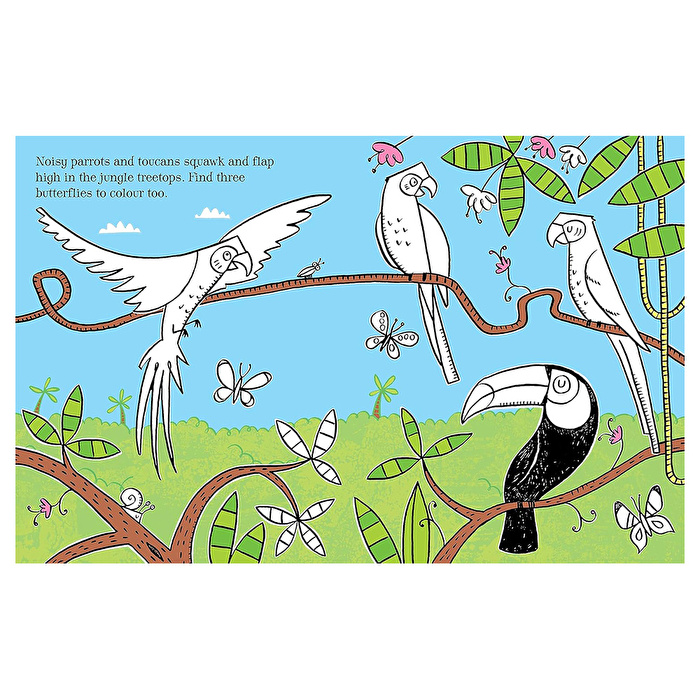 First Colouring Book Jungle