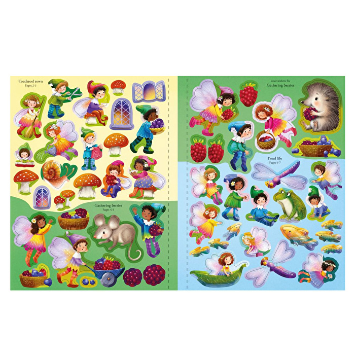 Fairies, Pixies And Elves Sticker Book