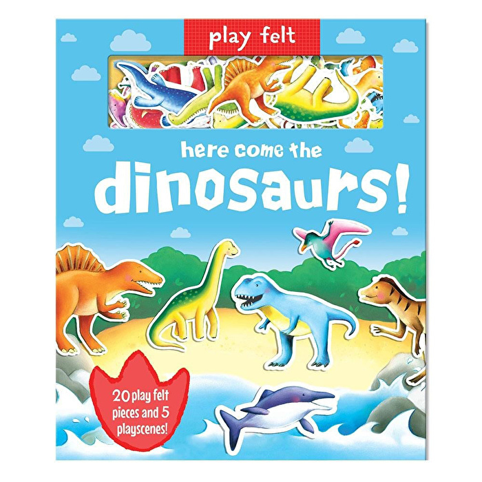 Play Felt - Here Comes Te Dinosaurs