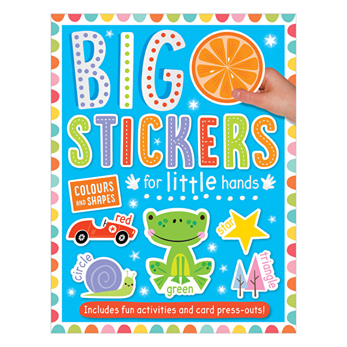 MBI - Big Stickers for Little Hands Colours and Shapes