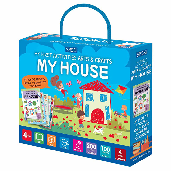 SASSI My First Activities Arts And Crafts - My House