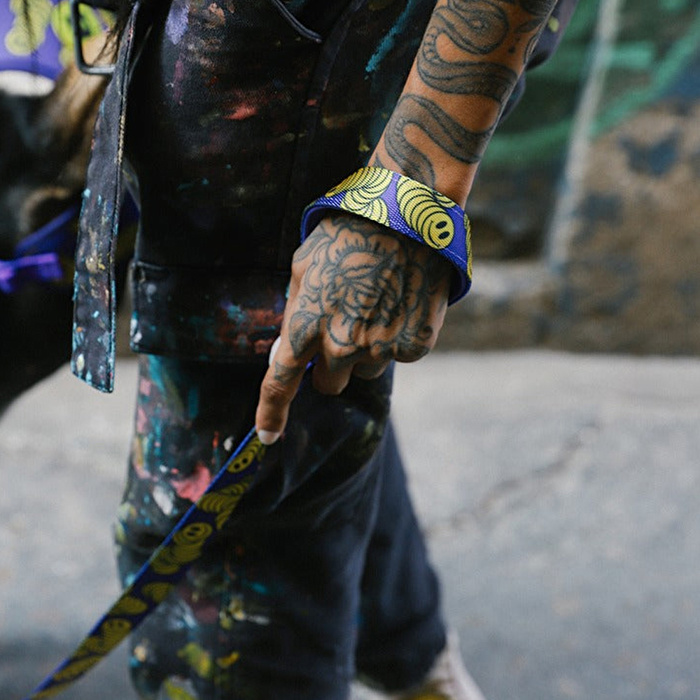 ZEE.DOG Lords Of Zee.Town Zmiley Leash Extra Small