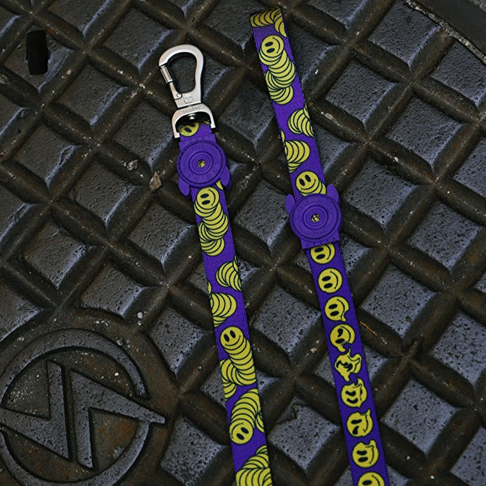 ZEE.DOG Lords Of Zee.Town Zmiley Leash Extra Small