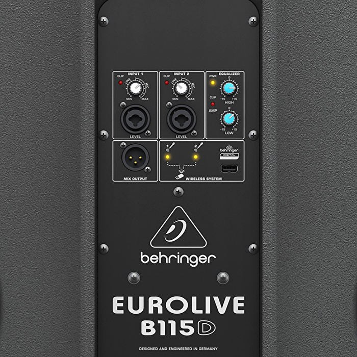 BEHRINGER B115D - 2-Yollu 15" Aktif Hoparlör