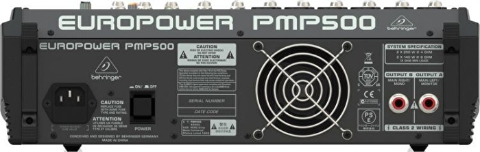 BEHRINGER PMP500 Europower 500 Watt 12 Kanal Power Mixer
