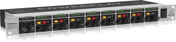 BEHRINGER POWERPLAY HA8000 V2 8-Kanal Yüksek Çıkışlı Kulaklık Mix ve Dağıtım Amfisi