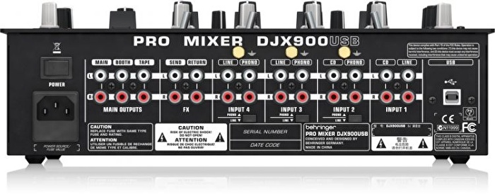 BEHRINGER Pro Mixer DJX900USB 5 Kanallı USB Dj Mikser