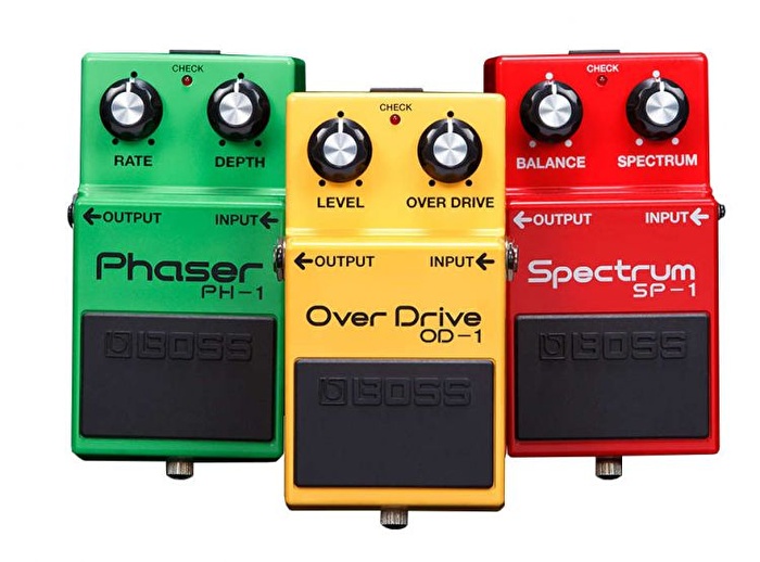 BOSS BOX-40 40. Yıl 3'lü Pedal Seti PH-1 / SP-1 / SD-1 (Japonya Üretimi Koleksiyon Seti)