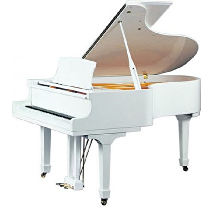 BOSTON GP-163 Parlak Beyaz 163 CM Kuyruklu Piyano