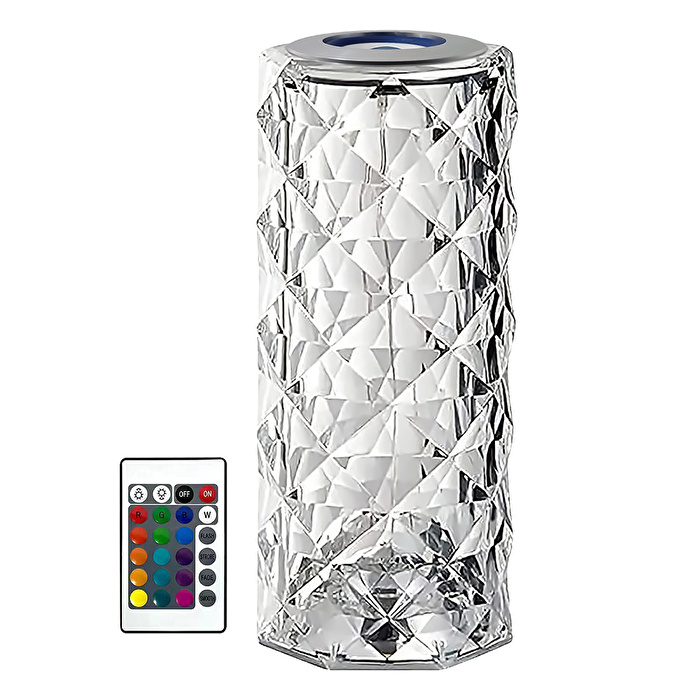 SUNIX Kumandalı RGB Kristal 1000 mAh Bluetooth Hoparlör