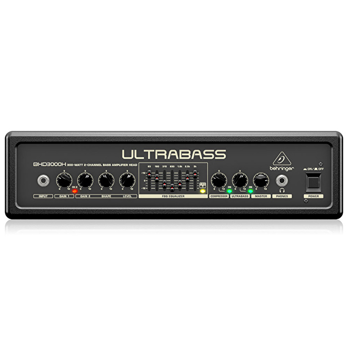 BEHRINGER  300 Watt 2 Kanallı Bas Amplifikatör Kafa