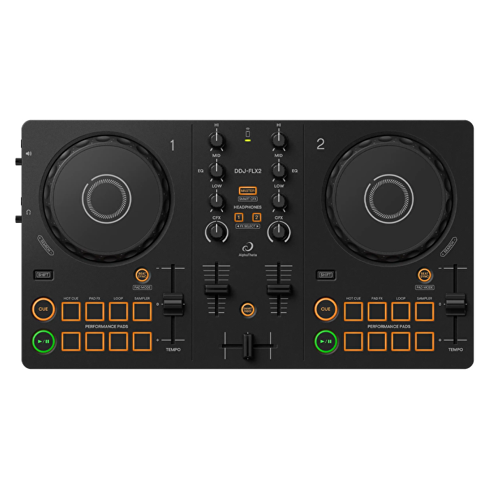 PIONEER DJ by ALPHATHETA DDJ-FLX2 2 Kanal rekordbox DJ Kontrol Ünitesi